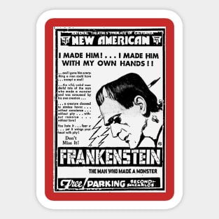 Frankenstein Sticker